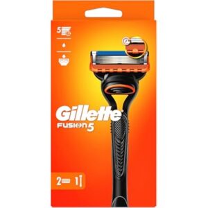 gillette fusion5 mens handle with 2 blades 399.92